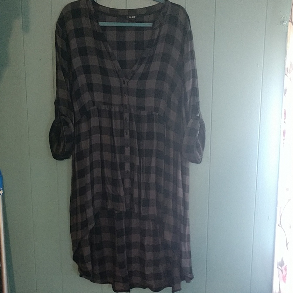 Checked shirt